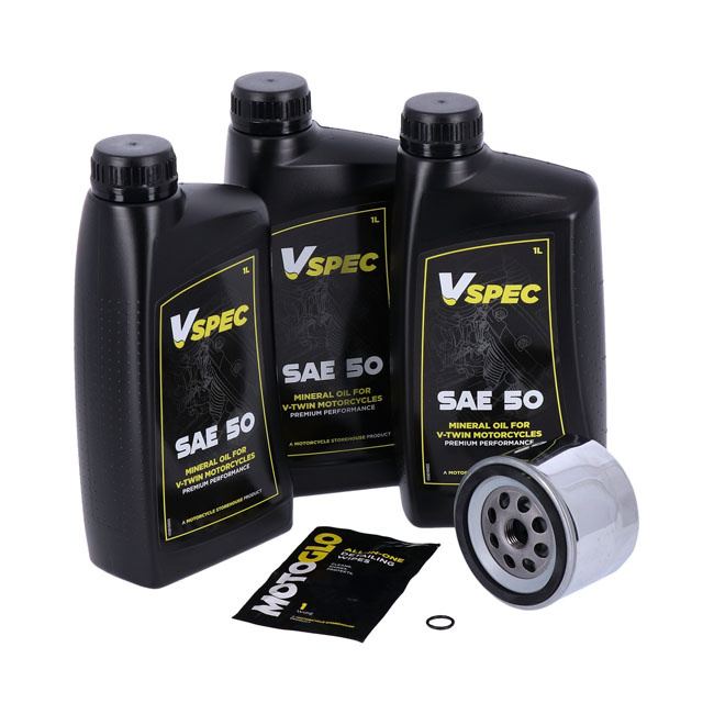 Mcs, Engine Oil Service Kit. Sae 50  80-E84 Xl Sportster