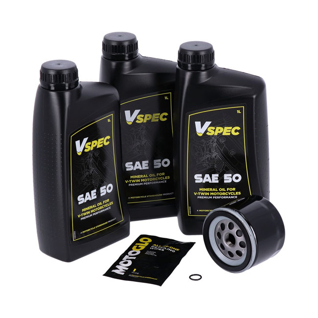 Mcs, Engine Oil Service Kit. Sae 50  80-E84 Xl Sportster