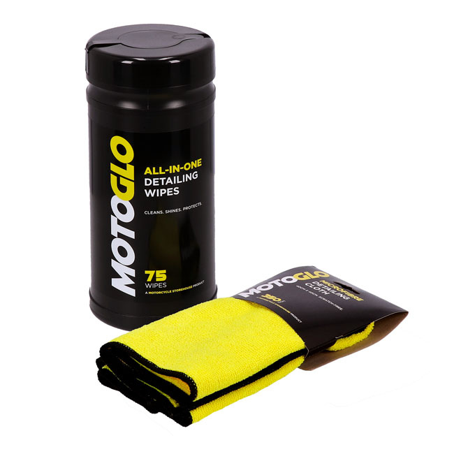 Motoglo, Detailing Wipes Dispenser And Microfiber Cloth Universal
