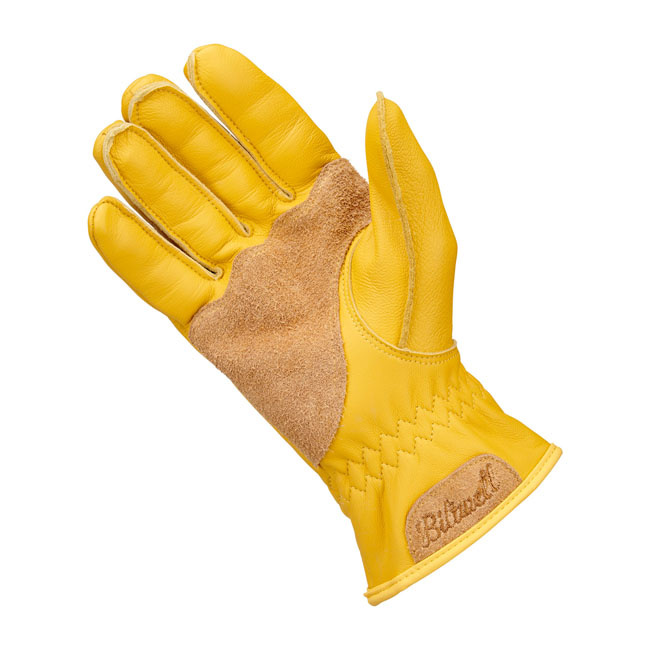 Biltwell Work Gloves 2.0 Gold Size M The Original Biltw