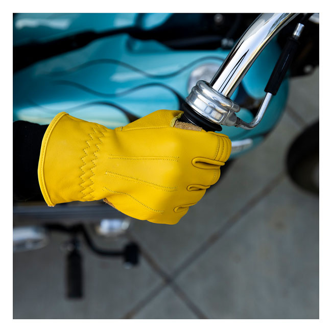 Biltwell Work Gloves 2.0 Gold Size Xl The Original Bilt