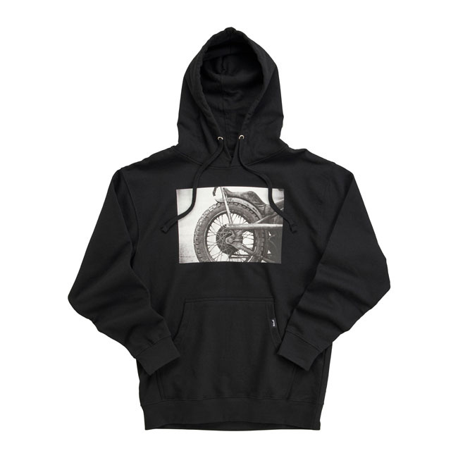 Biltwell Mud Bog pullover hoodie Size L This is a photo of Biltwell Jo