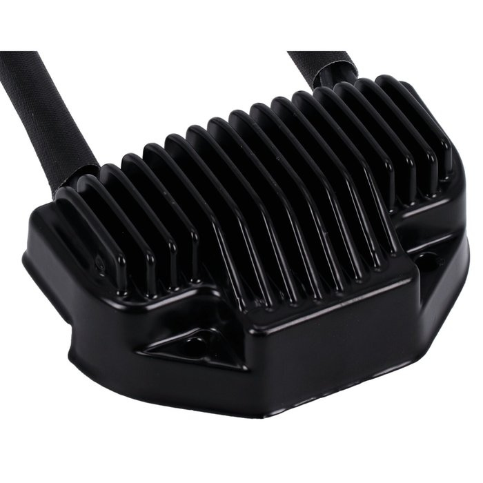MCS, voltage regulator/rectifier. Black 04-05 Dyna (NU) OEM replacemen
