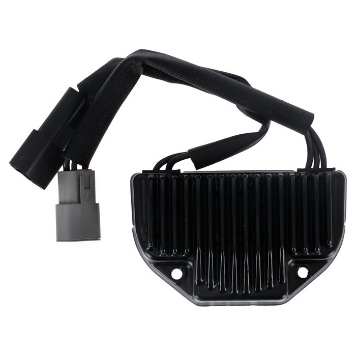 MCS, voltage regulator/rectifier. Black 04-05 Dyna (NU) OEM replacemen