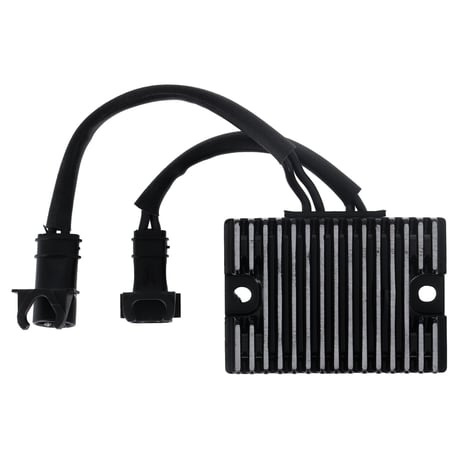 MCS, voltage regulator/rectifier. Black 09-13 XL Sportster (NU) OEM re