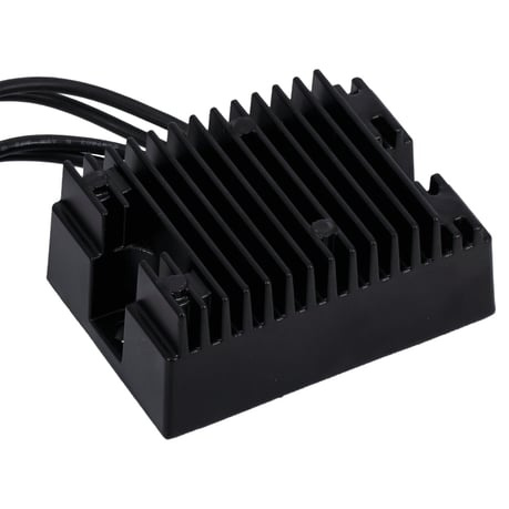 MCS, voltage regulator/rectifier. Black 07-08 XL Sportster (NU) OEM re
