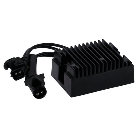 MCS, voltage regulator/rectifier. Black 07-08 XL Sportster (NU) OEM re