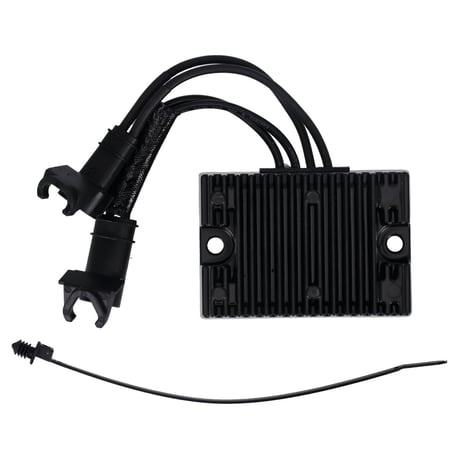 MCS, voltage regulator/rectifier. Black 07-08 XL Sportster (NU) OEM re
