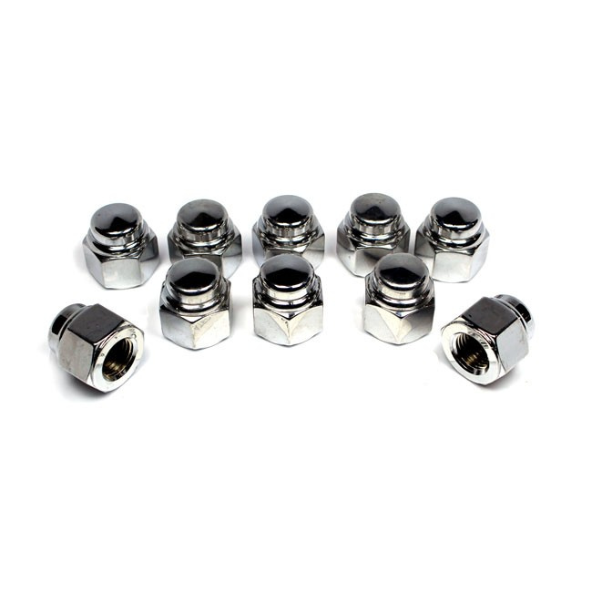 Colony, Cap Nuts M14 (1.50) Chrome Plated Universal