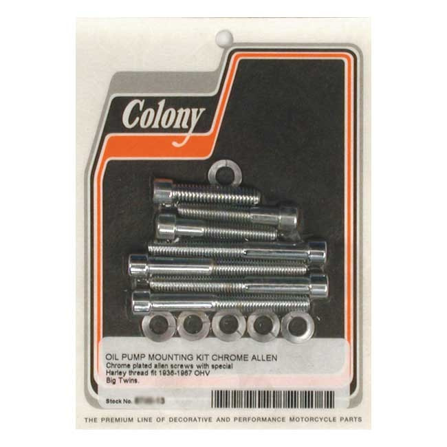Colony Oil Pump Mount Kit Allen 36-67 Ohv B.T.