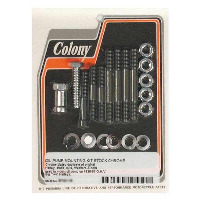 Colony Oil Pump Mount Kit Oem Style 36-67 B.T.