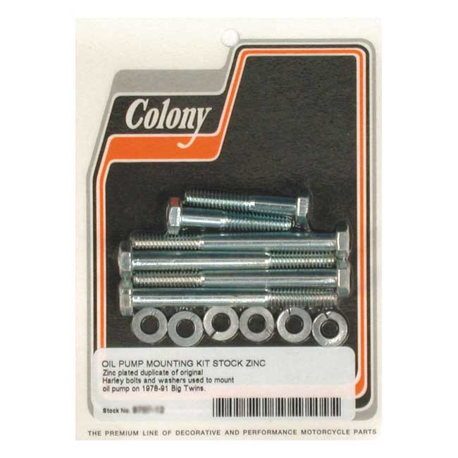 Colony Oil Pump Mount Kit Oem Style 79-91 B.T.