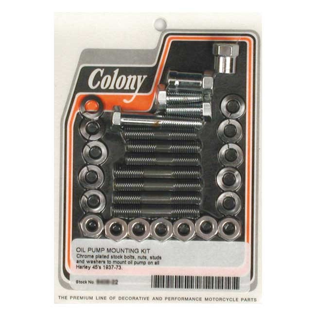 Colony Oil Pump Mount Kit Oem Style 37-73 45