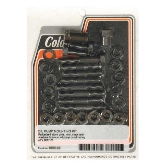 Colony Oil Pump Mount Kit Oem Style 37-73 45