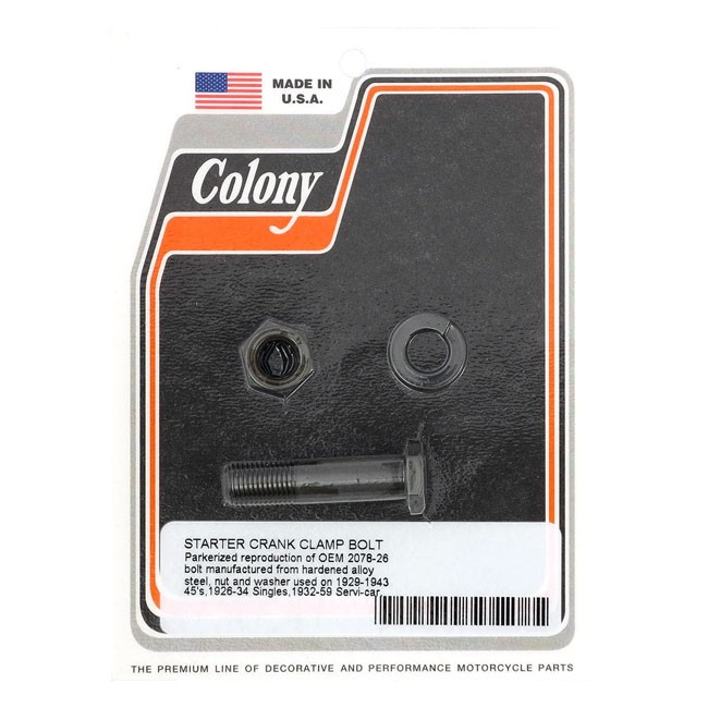 Colony Kickstarter Arm Bolt Kit 29-43 W, 26-34 Singles, 32-59 Servi-Ca