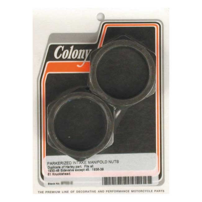 Colony Manifold Nuts, Plumber Style 34-48 74