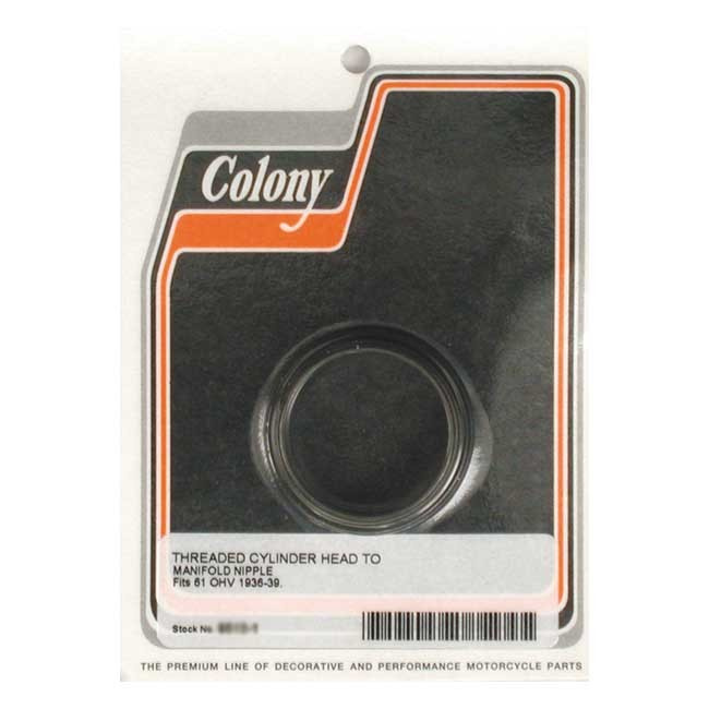 Colony, Manifold Inlet Nipple 36-39 61