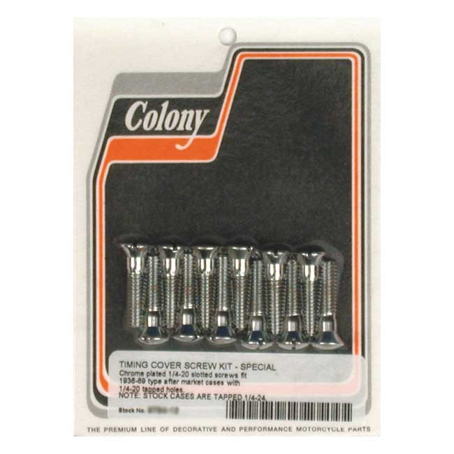 Colony Cam Cover Mount Kit, Oem Style 36-69 B.T. With 1/4-20 Threaded