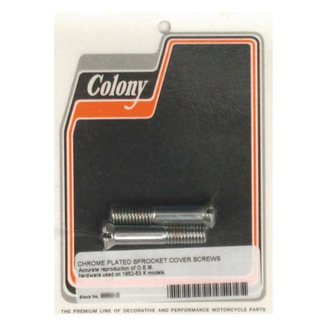 Colony Sprocket Cvr Mount Kit, Oem Style 52-53 K Model