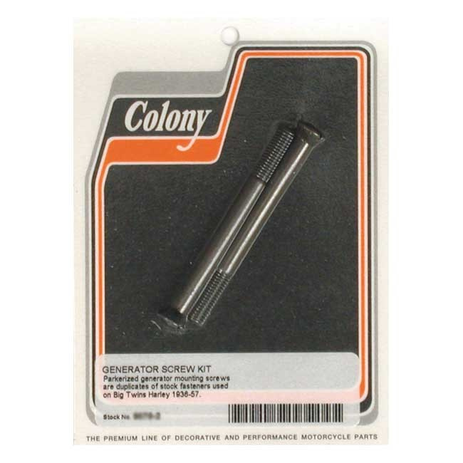 Colony Generator Mount Kit, Oem Style 36-57 Ohv B.T.