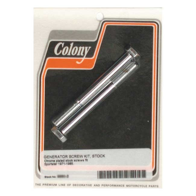 Colony, Generator Mount Kit. Chrome. Oem Style 71-E84 Xl