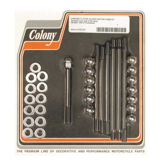 Colony Crankcase Bolt Kit 40-47 Knuckle