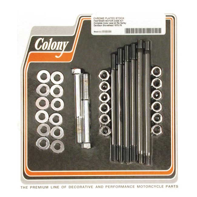 Colony Crankcase Bolt Kit 70-78 Shovel