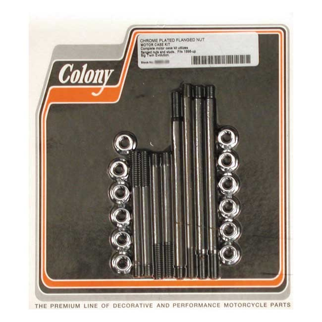 Colony Crankcase Bolt Kit 96-99 Evo B.T.