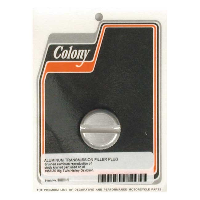 Colony Transm. Fill Plug 38-86 B.T.