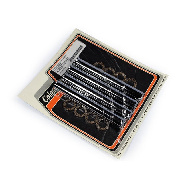 Colony, 57-E79 Xl Lower Pushrod Cover Kit. Chrome 57-E79 Xl