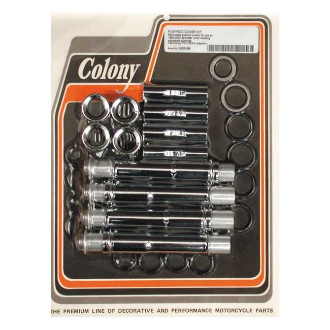 Colony, Xl Multiple-Parts Pushrod Cover Conversion Kit 91-03 Xl. With