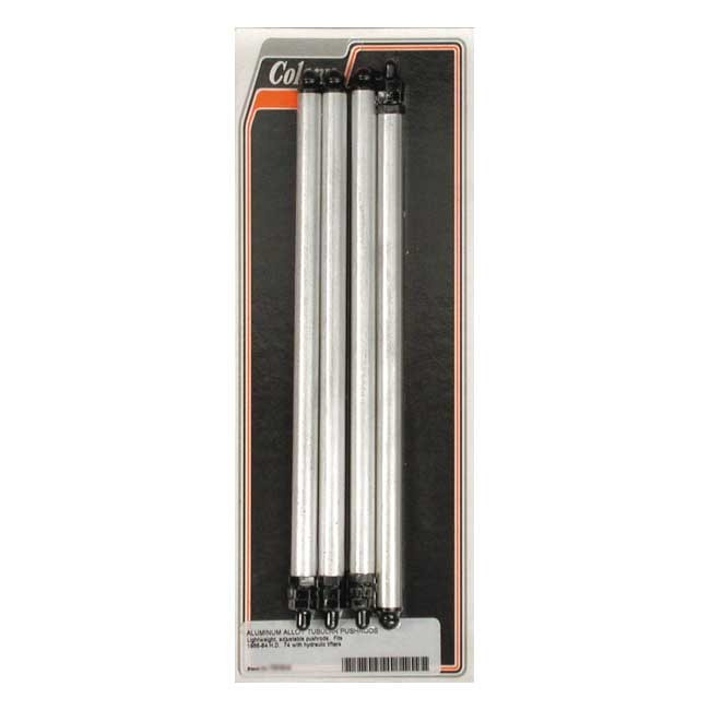 Colony,66-84 Shovel Aluminum Adj. Pushrod Set 66-84 Shovelhead