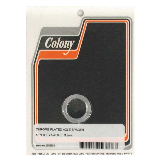 Colony Univ. Axle Spacer 1/8 Inch Long Multifit