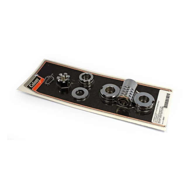 Colony Axle Spacer Kit Rear, Grooved 00-06 Softail