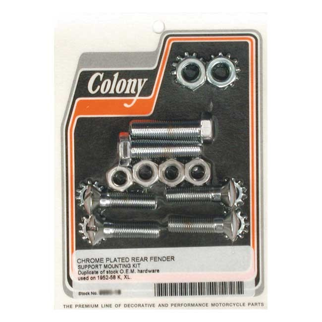 Colony Rear Fender Mount Kit 52-58 K, Xl