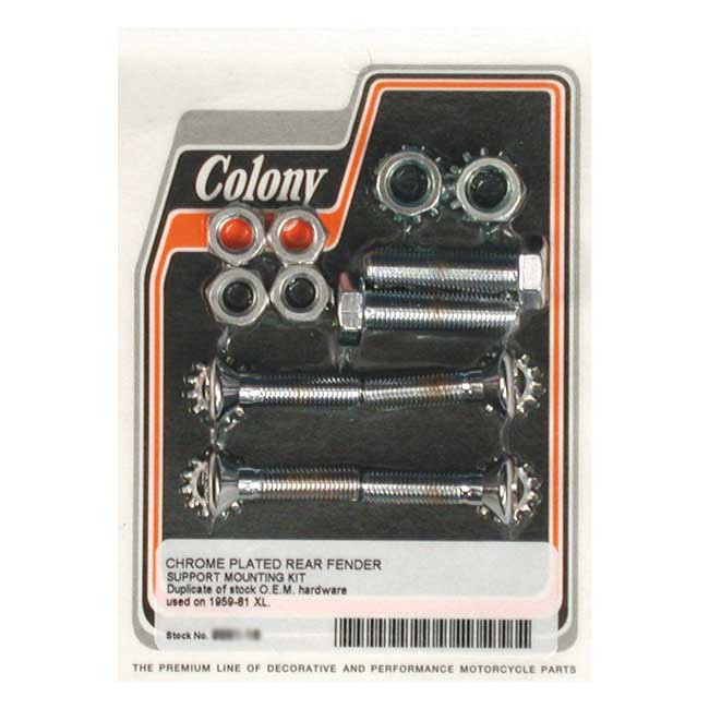 Colony Rear Fender Mount Kit 59-81 Xl
