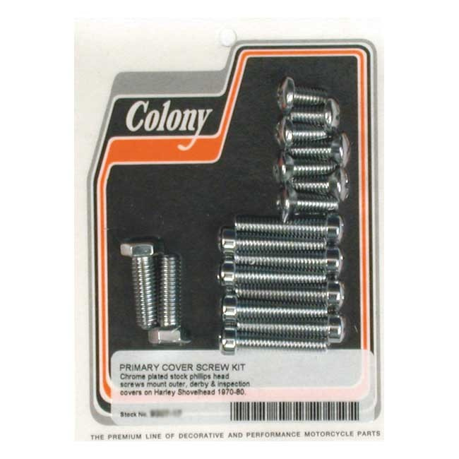 Colony Primary Mount Kit Allen Head, Chrome 70-80 B.T.