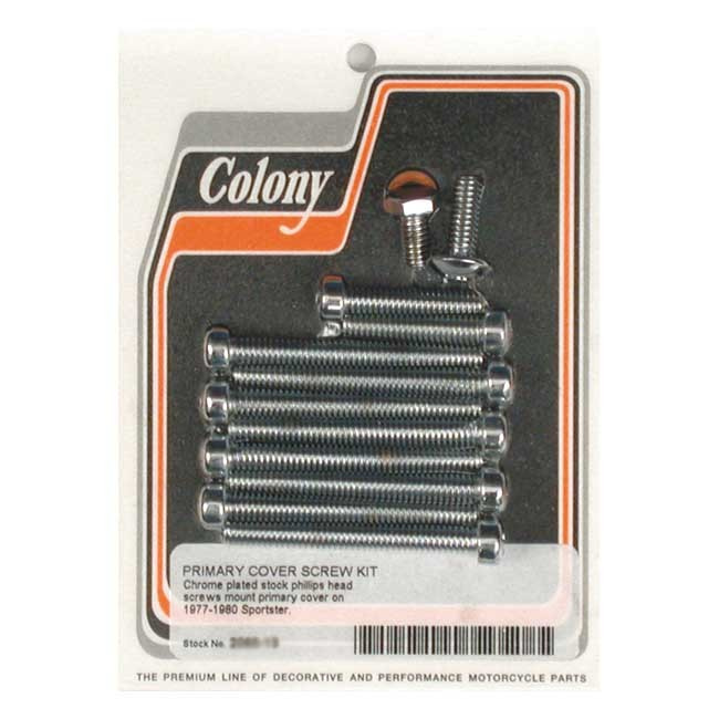Colony Primary Mount Kit Allen Head, Chrome 77-80 Xl