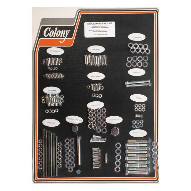 Colony Motor Screw Set 58-65 Pan