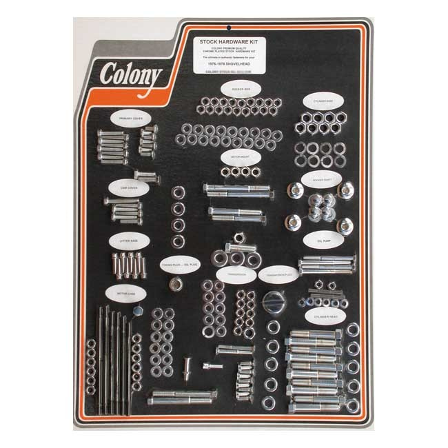 Colony Motor Screw Set 76-78 Shovel