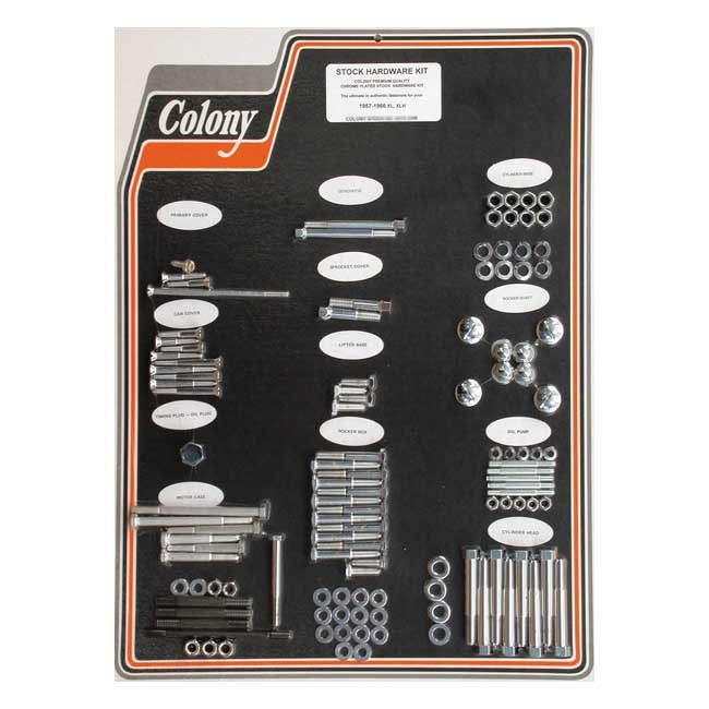 Colony Motor Screw Set 57-66 Xl, Xlh (Excl. Xlch)