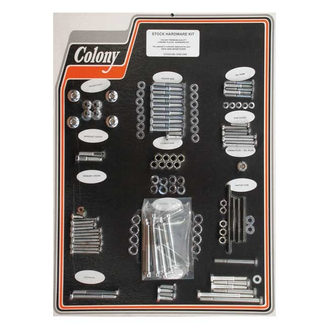 Colony Motor Screw Set 74-76 Xl Models