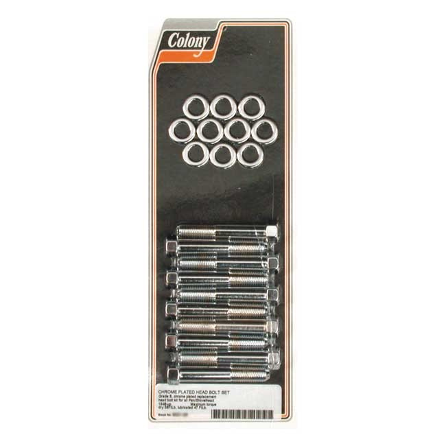 Colony Head Bolt Kit 48-84 Pan, Shovel