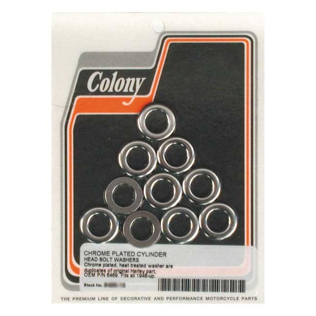 Colony Head Bolt Washer Set 36-84 Ohv B.T.