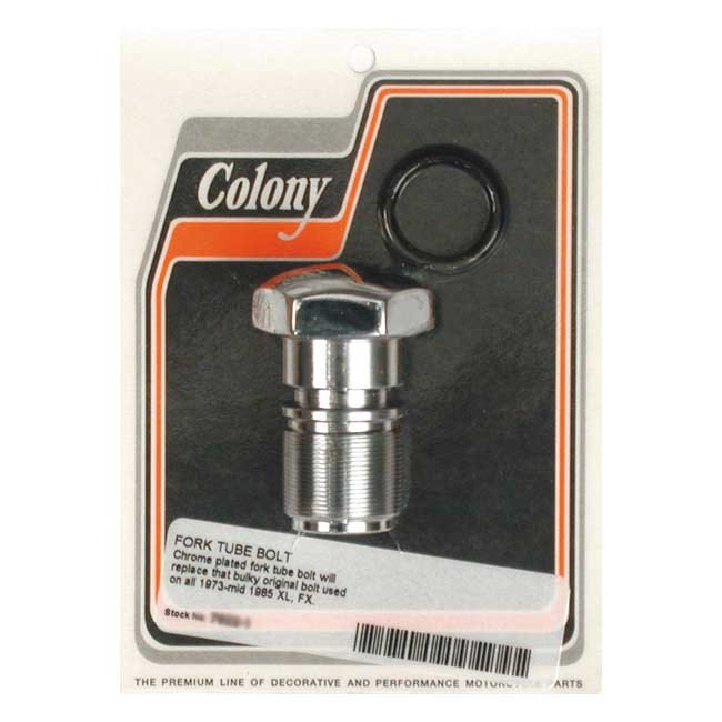Colony, Fork Tube Cap Bolts 73-E86 Xl, Fx, 82-86 Fxr