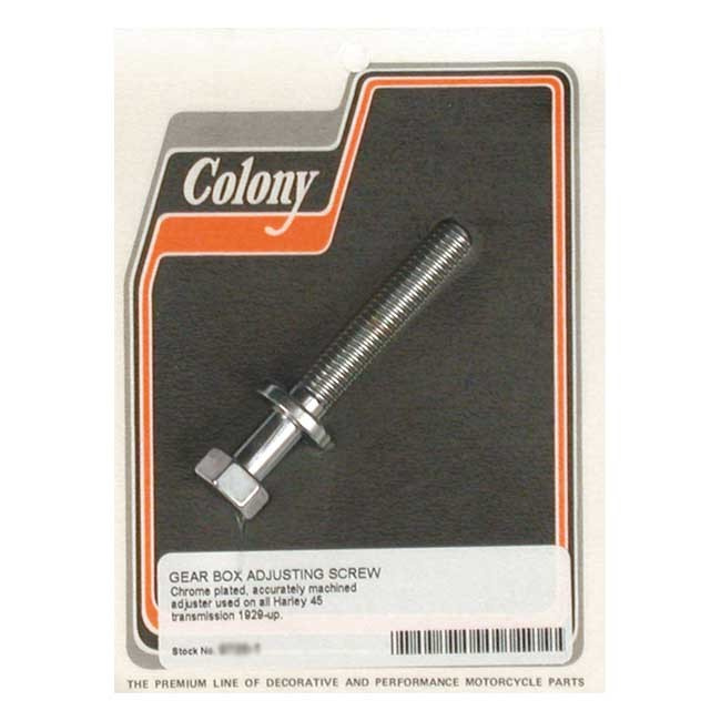 Colony, Transmission Adjuster Bolt. Chrome 29-73 All 45