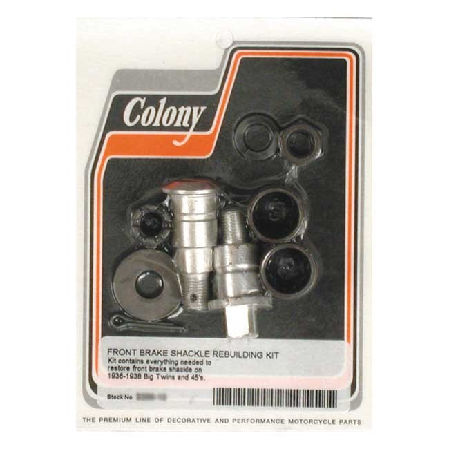 Colony Front Brake Shackle Rebuild Kit 36-38 B.T., 45