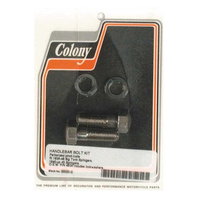 Colony Springer Handlebar Pinch Bolts 36-48 B.T., 40-57 45