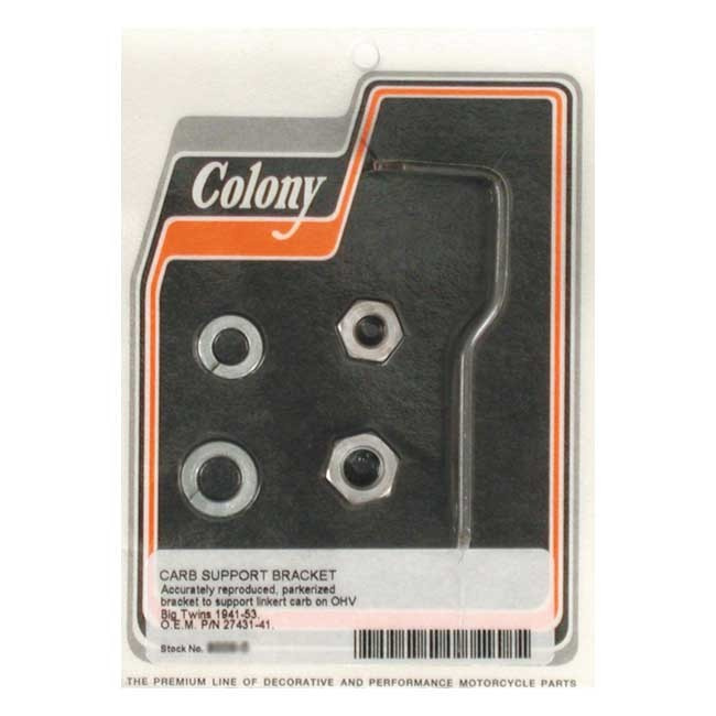 Colony Linkert Support Bracket 41-53 Ohv B.T.