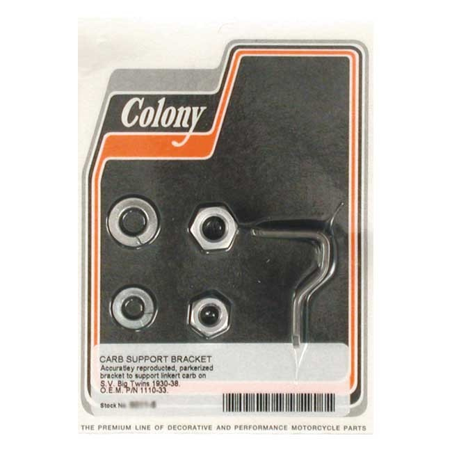 Colony Linkert Support Bracket 30-38 B.T. Sv